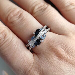 London Blue Topaz Ring 925